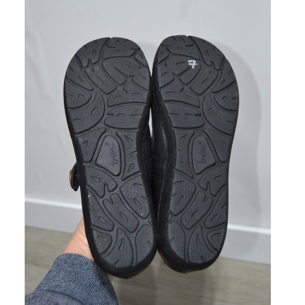 B.O.C Black Leather Women's Shoes 8.5 - Picture 5 of 9